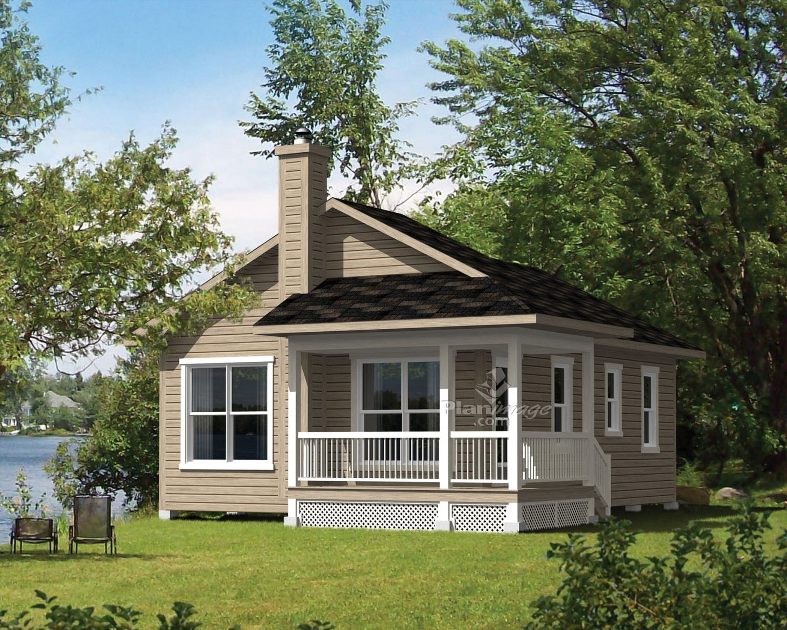 Batitech | Chalet préfabriqué | 61071 - Canadienne