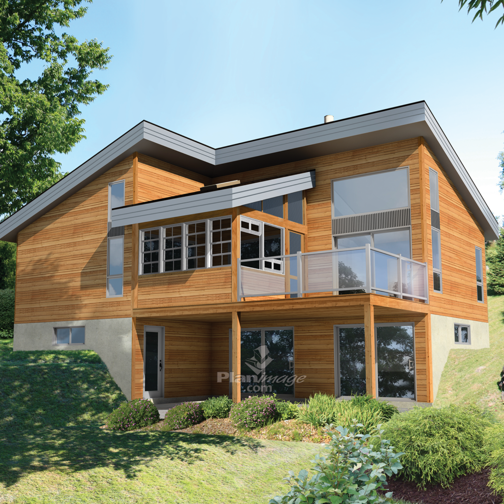 Photo du modèle de chalet préfabriqué de style Urbain - 61443 – Urbain