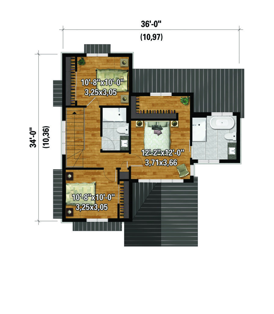 Plans and design - 62252 – Farmhouse
