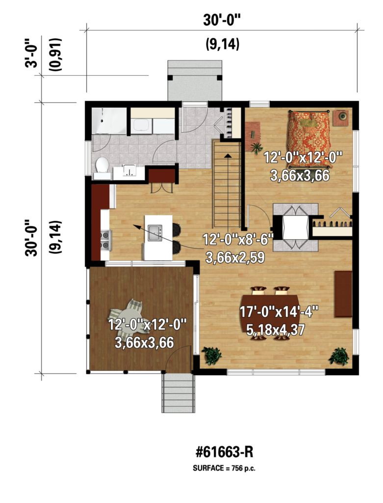 Plans et configurations - 61663 – Urbain