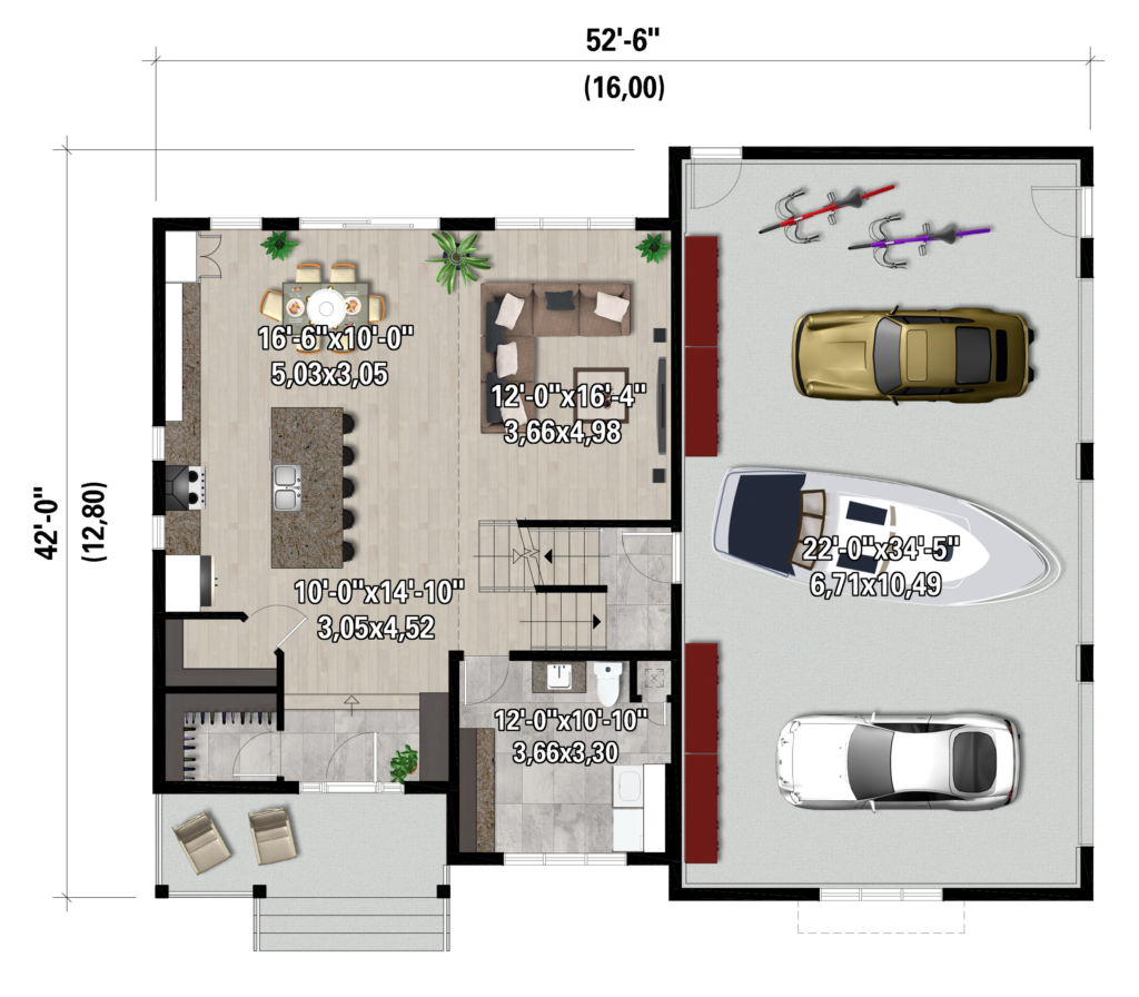 Plans et configurations - 12104 – Farmhouse