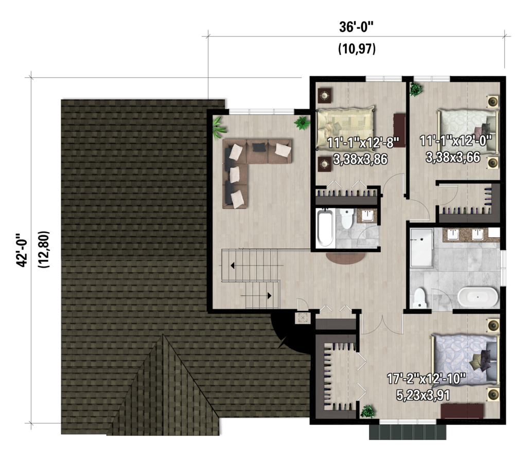 Plans et configurations - 12104 – Farmhouse