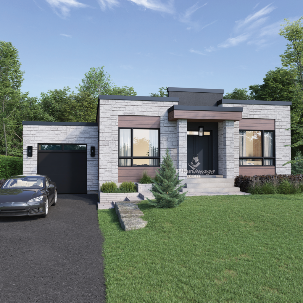 Photo du modèle de maison préfabriquée Unifamiliale de style Urbain - 12183 – Urbain 