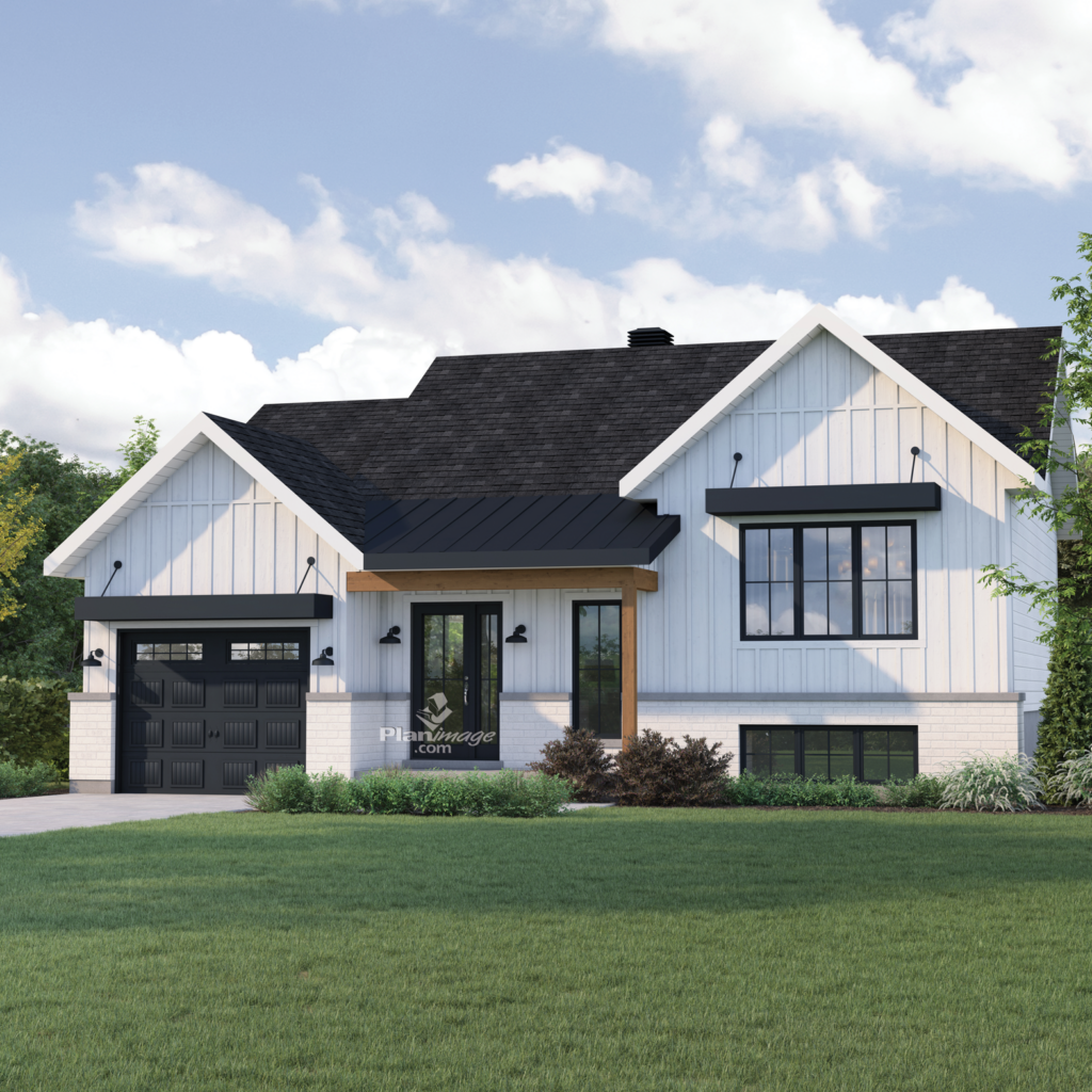 Photo du modèle de maison préfabriquée Unifamiliale de style Farmhouse - 12324 – Farmhouse 