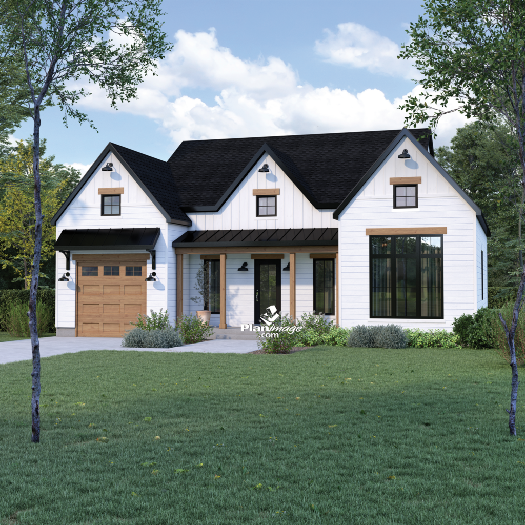 Photo du modèle de maison préfabriquée Unifamiliale de style Farmhouse - 12783 – 	Farmhouse 
