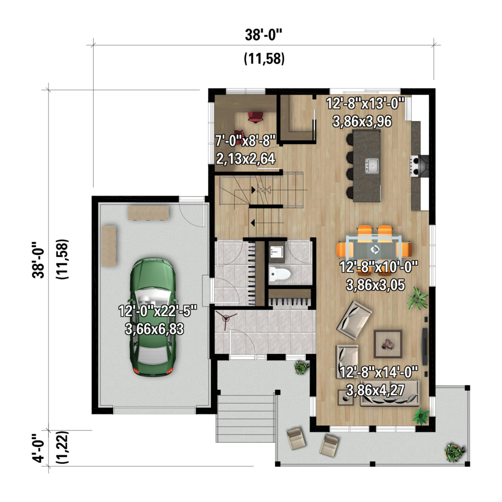 Plans et configurations - 22883 – Farmhouse