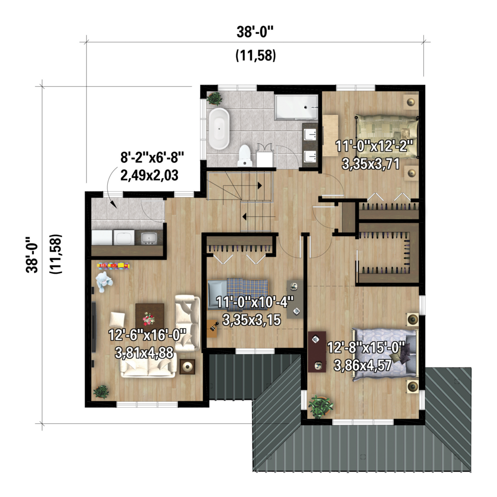 Plans et configurations - 22883 – Farmhouse
