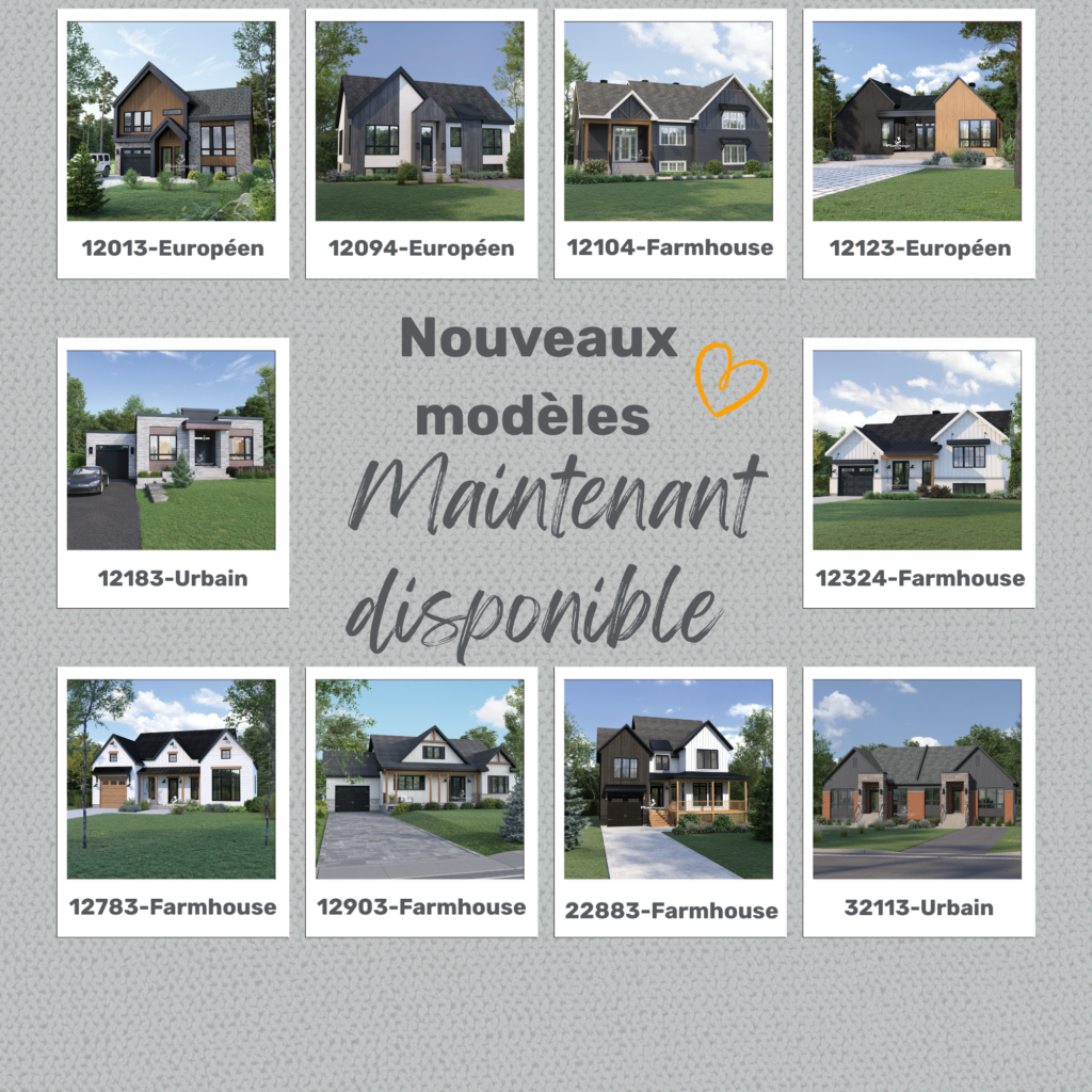 Nouveaux modèles (5)