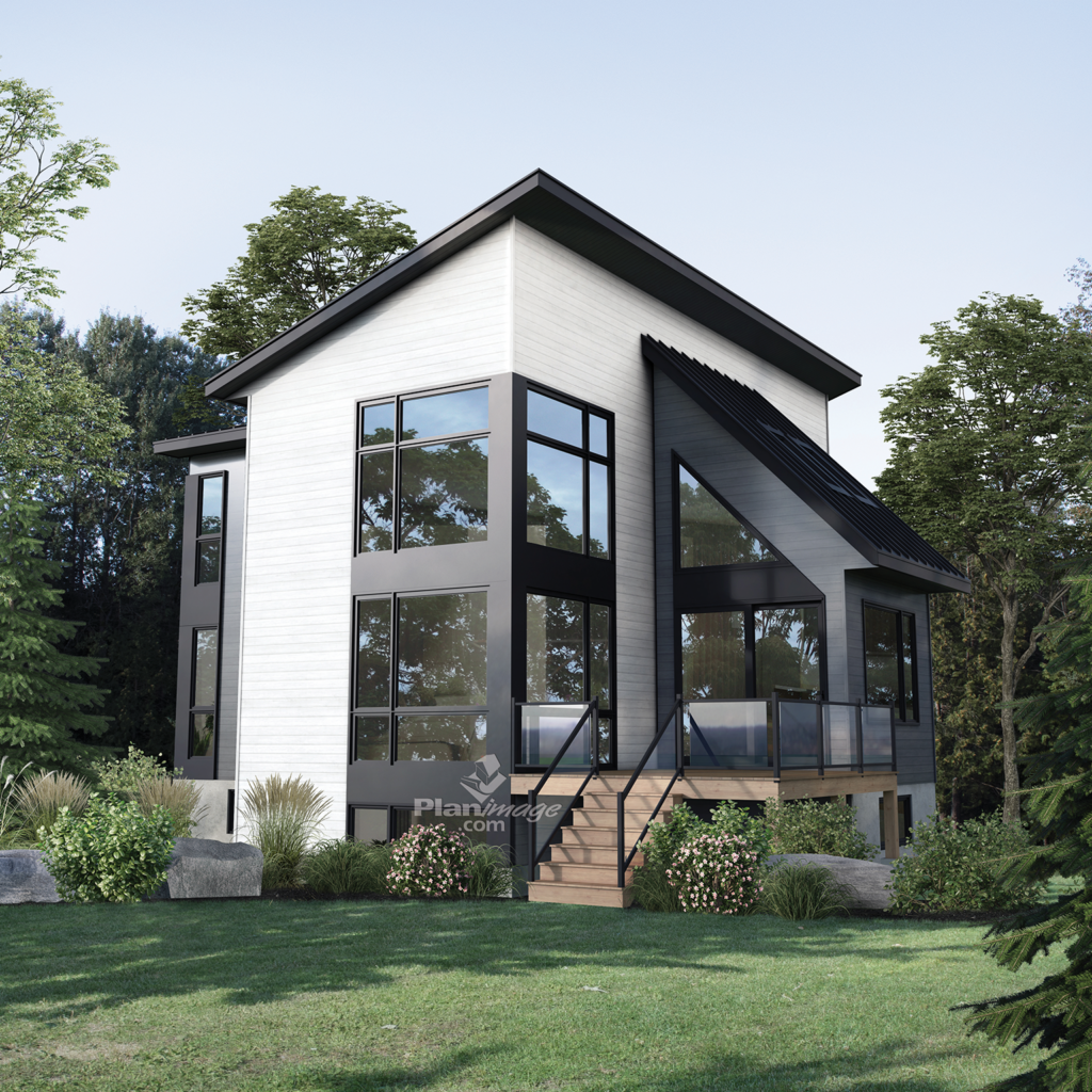 Photo du mod&egrave;le de chalet pr&eacute;fabriqu&eacute; de style Urban - 62090 &ndash; Urban