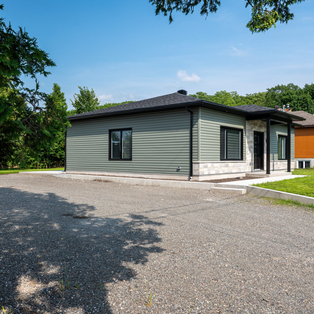 R&eacute;sidence unifamiliale de plain-pied sur mesure