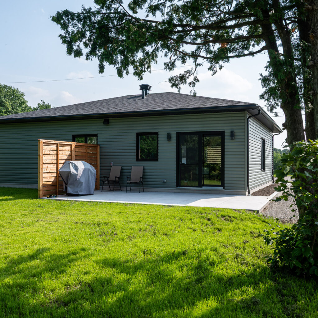 R&eacute;sidence unifamiliale de plain-pied sur mesure