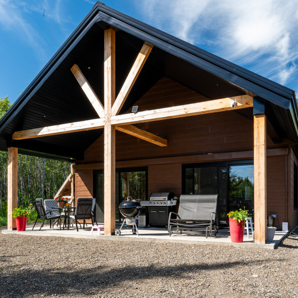R&eacute;sidence unifamiliale de style champ&ecirc;tre sur mesure