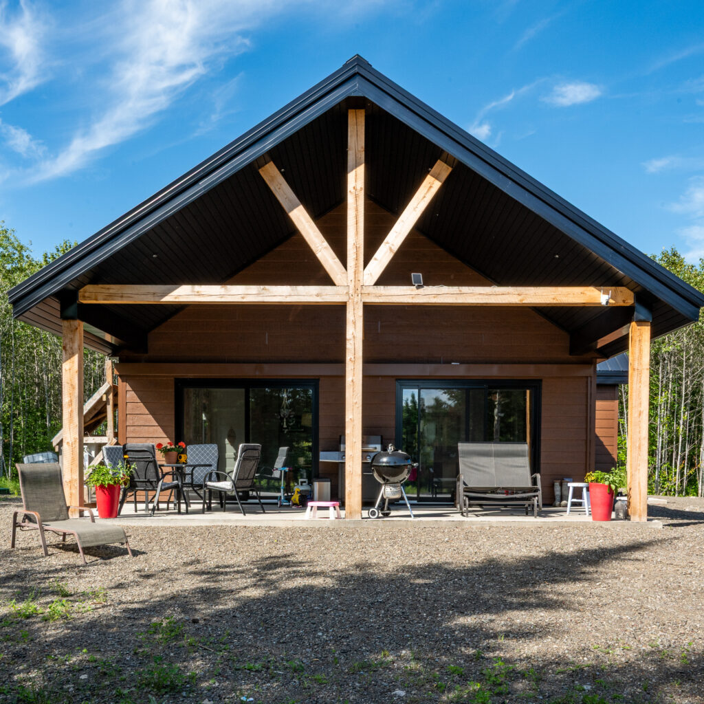 R&eacute;sidence unifamiliale de style champ&ecirc;tre sur mesure
