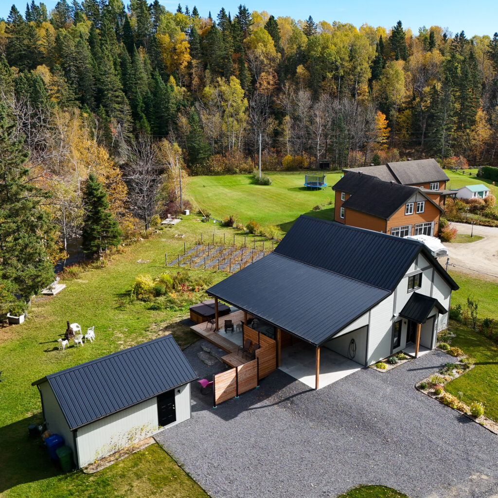R&eacute;sidence unifamiliale d'inspiration chalet suisse