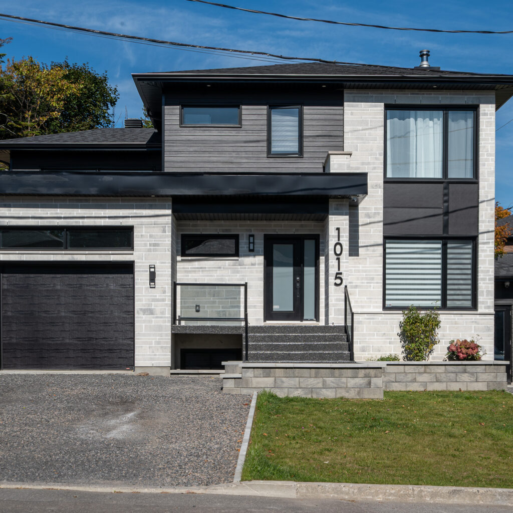 R&eacute;sidence unifamiliale urbaine sur mesure