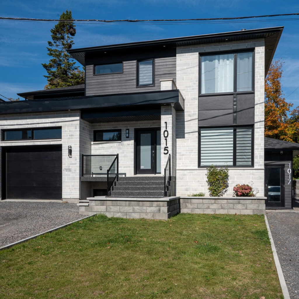 R&eacute;sidence unifamiliale urbaine sur mesure