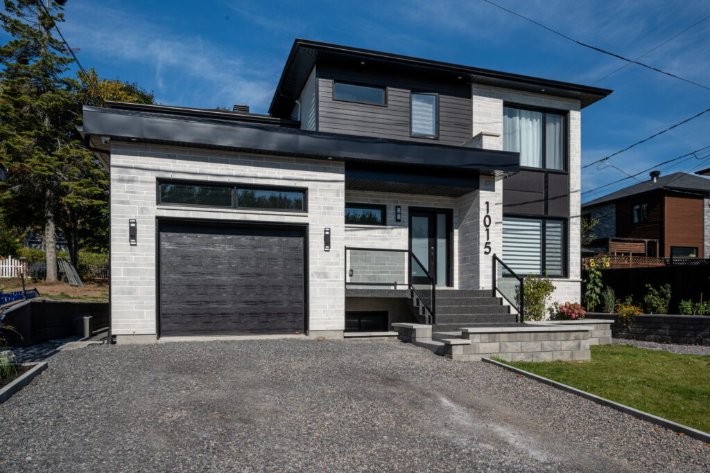 R&eacute;sidence unifamiliale urbaine sur mesure